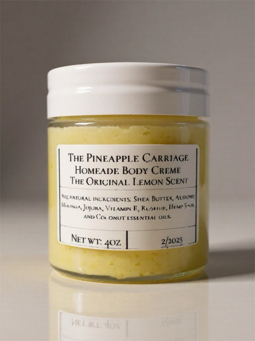 The Original Lemon Scent Body Butter