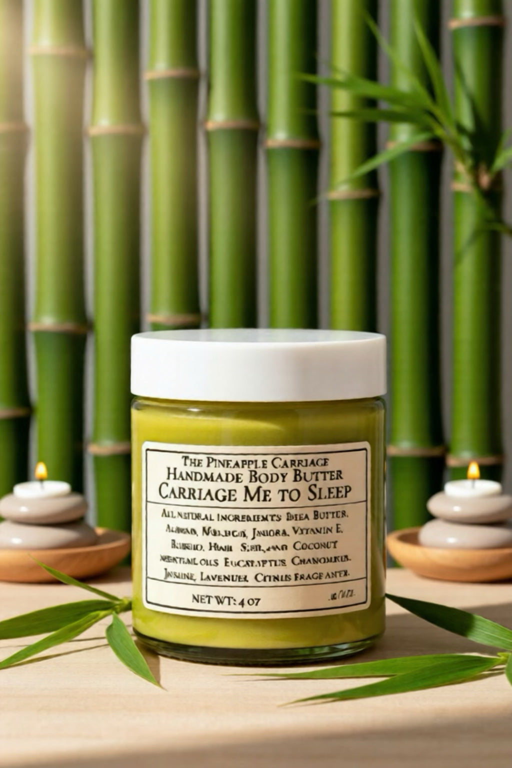 Carriage Me To Sleep (Eucalyptus and Chamomile) Body Butter 4 oz