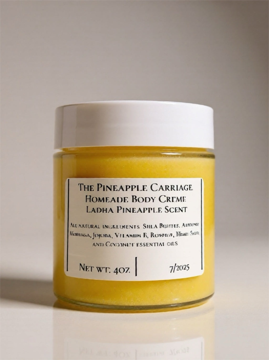 Ladha Pineapple Scent Body Butter 4 oz