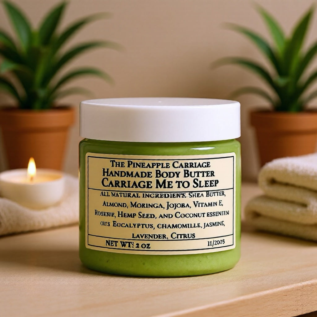 Carriage Me To Sleep (Eucalyptus & Chamomile)  Body Butter Travel Size 2oz