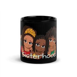 Sisterhood- Black Glossy Mug