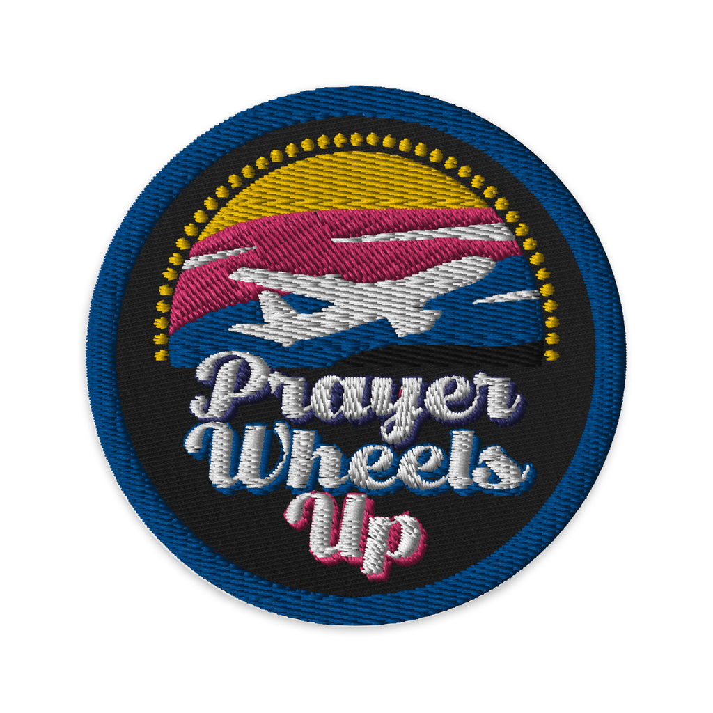 Prayer Wheels Up Patch