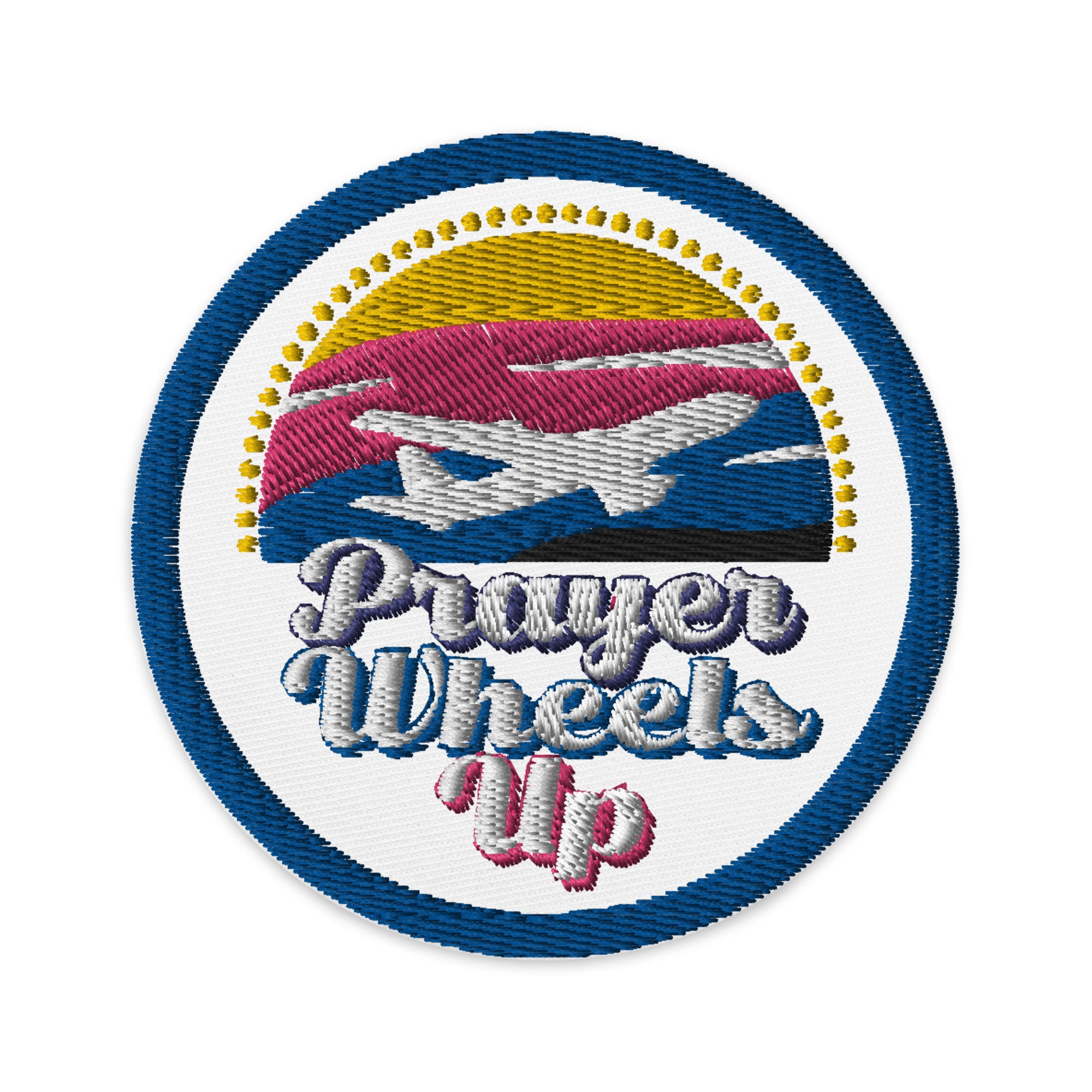Prayer Wheels Up Patch