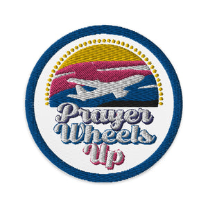 Prayer Wheels Up Patch