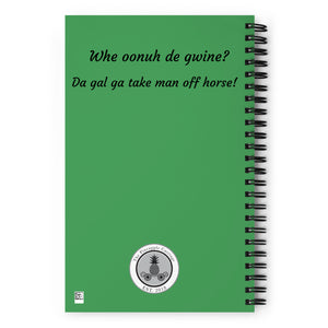 Gullah-Geechee Spiral notebook