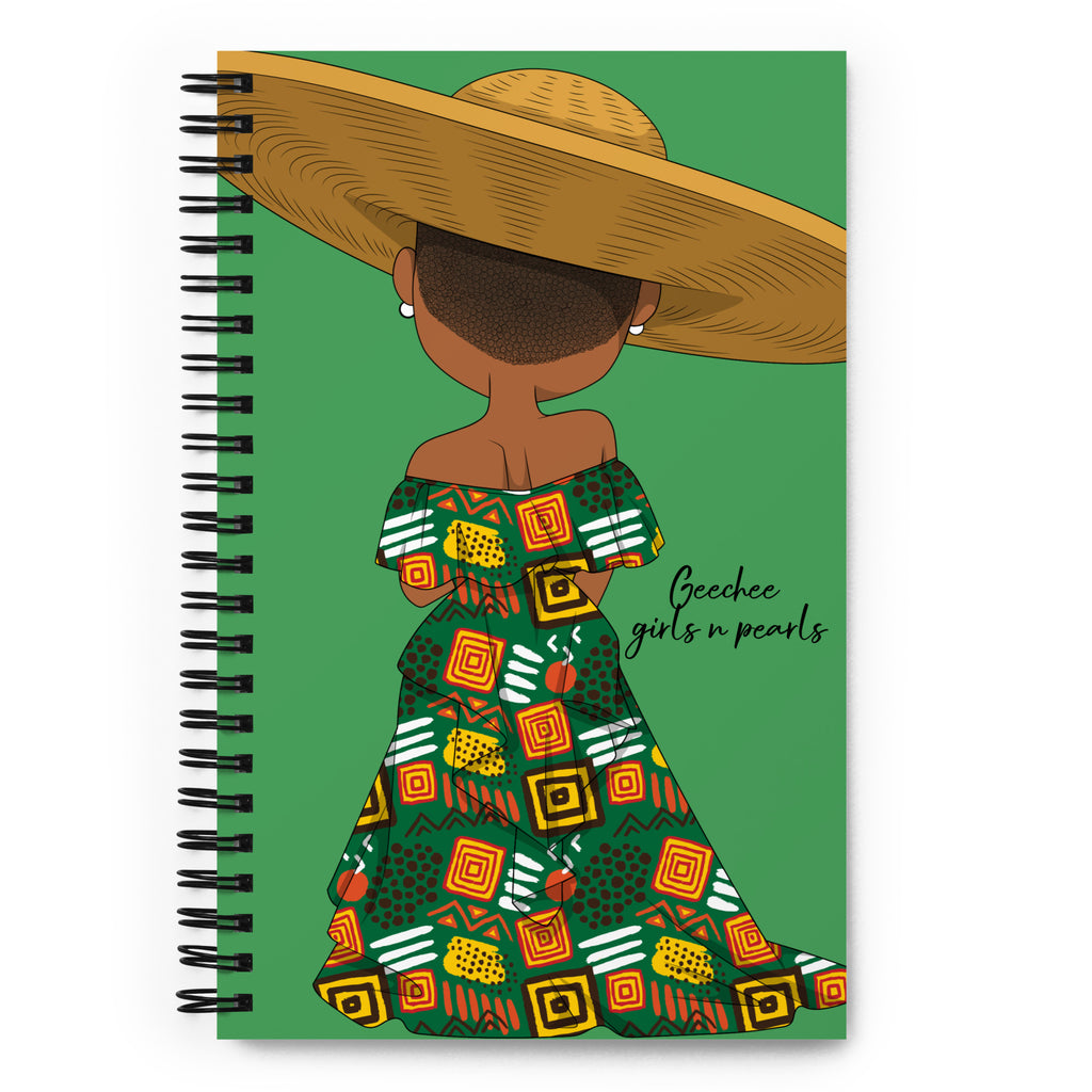 Gullah-Geechee Spiral notebook