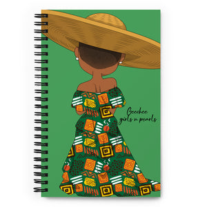 Gullah-Geechee Spiral notebook