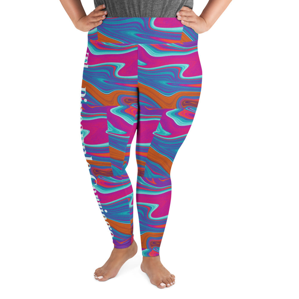 The Pineapple Carriage "Passion" Plus Size Leggings