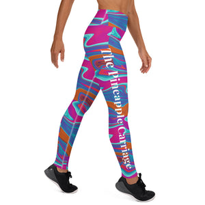 The Pineapple Carriage "Passion" Yoga Leggings