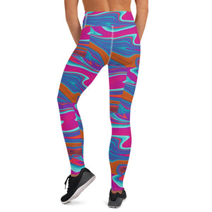 The Pineapple Carriage "Passion" Yoga Leggings