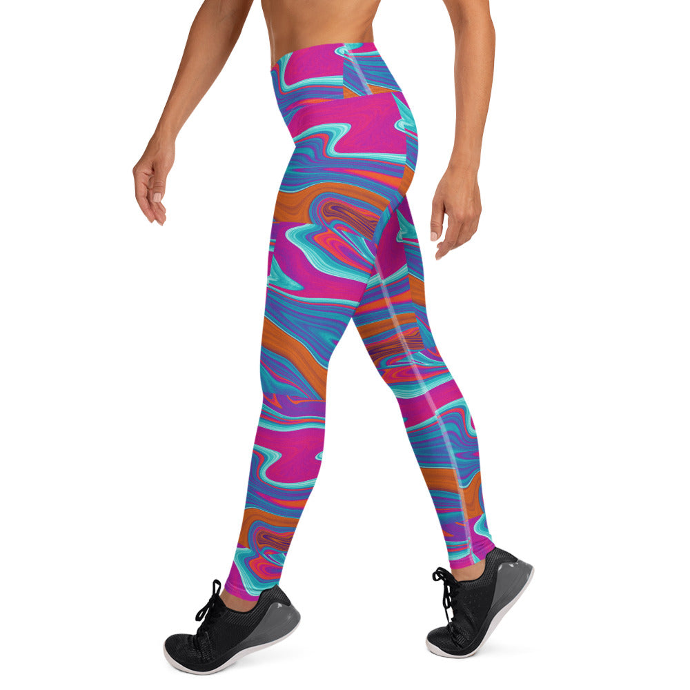 The Pineapple Carriage "Passion" Yoga Leggings